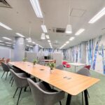 渋谷にできたAI Village内観（広々としたフリースペース）